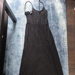 H&M black maxi dress